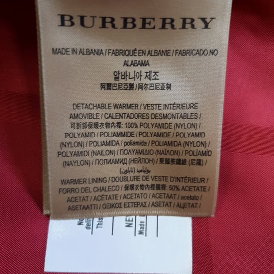 Burberry Steppweste mit Reißverschluss aus rotem Polyamid - Image 6