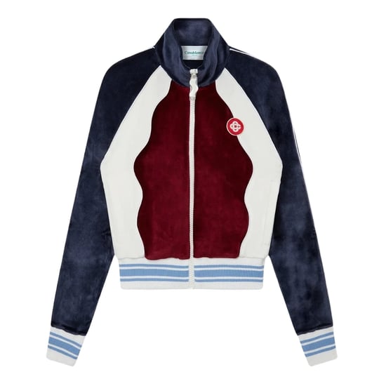 Casablanca Trainingsjacke Mit Einsätzen, Burgunderrot - Image 1