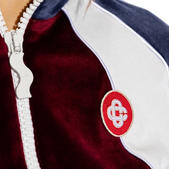 Casablanca Trainingsjacke Mit Einsätzen, Burgunderrot - Image 5