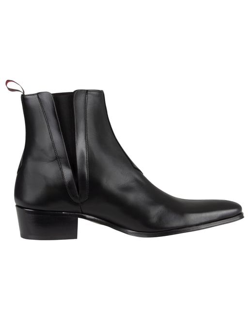 Jeffery West Carlito Lederstiefel, Schwarz - Image 3