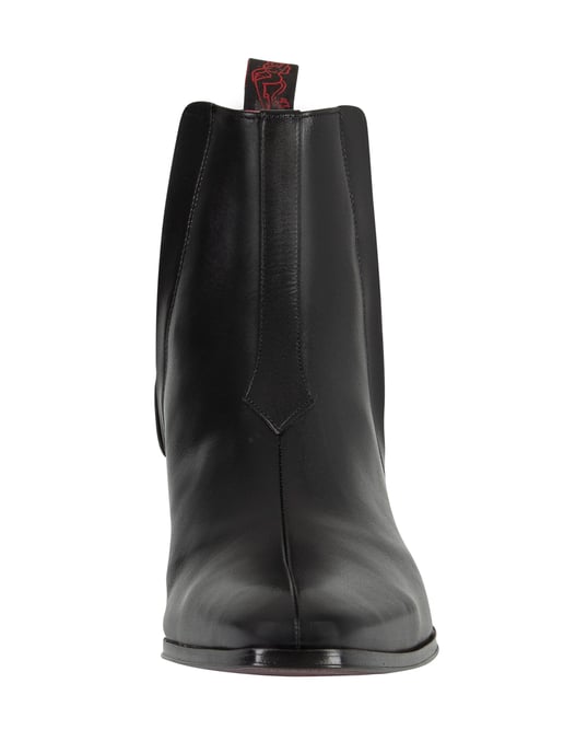 Jeffery West Carlito Lederstiefel, Schwarz - Image 4
