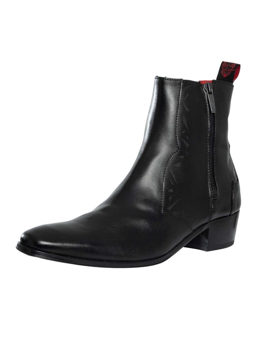 Jeffery West Carlito Chelsea-Stiefel Aus Leder, Schwarz - Image 1