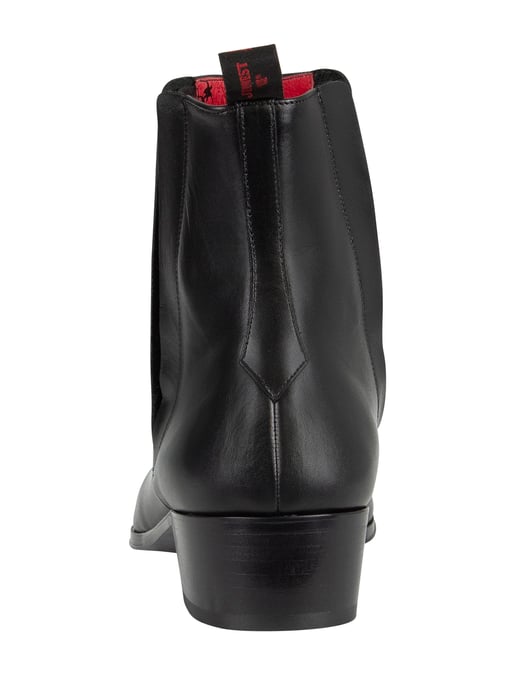 Jeffery West Carlito Lederstiefel, Schwarz - Image 5