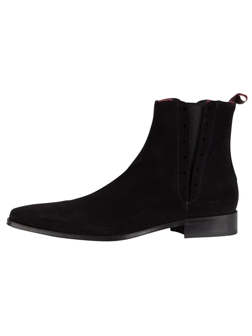 Jeffery West Wildlederstiefel, Schwarz - Image 2