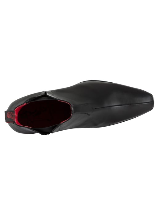 Jeffery West Carlito Lederstiefel, Schwarz - Image 6