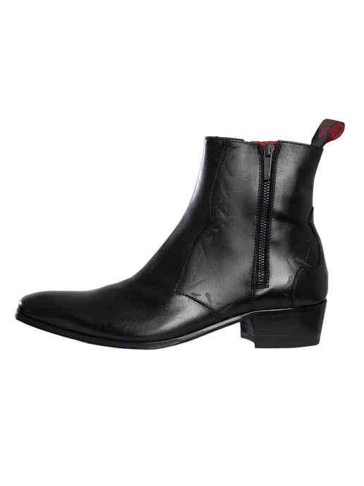 Jeffery West Carlito Chelsea-Stiefel Aus Leder, Schwarz - Image 2