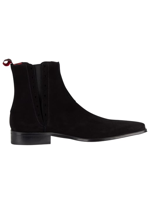 Jeffery West Wildlederstiefel, Schwarz - Image 3