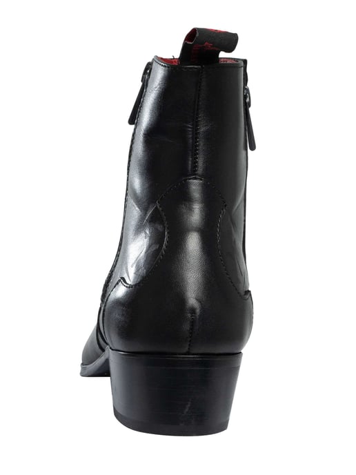 Jeffery West Carlito Chelsea-Stiefel Aus Leder, Schwarz - Image 5