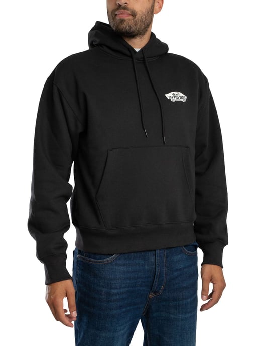 Vans Doppelstandard-Pullover-Hoodie, Schwarz - Image 1