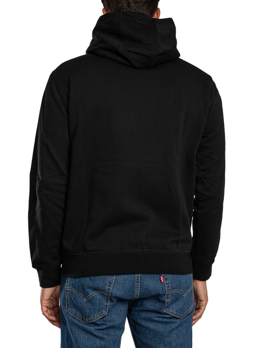 EA7 Hoodie Mit Reißverschluss Und Box-Logo, Schwarz - Image 3