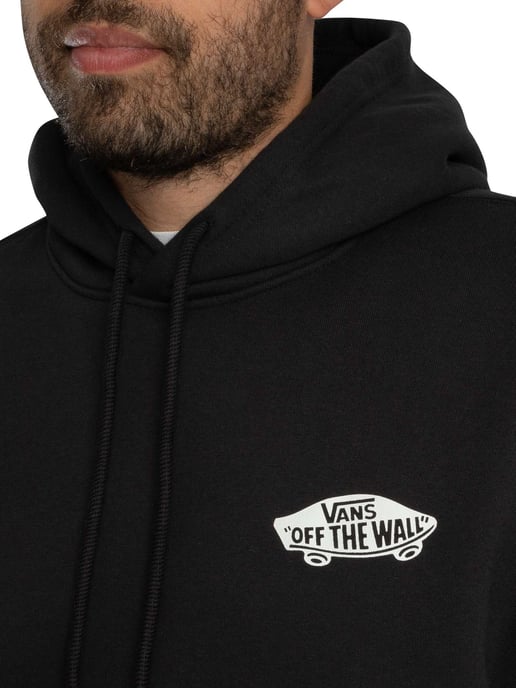 Vans Doppelstandard-Pullover-Hoodie, Schwarz - Image 4