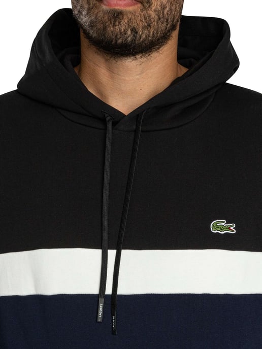 Lacoste Logo Pullover Hoodie, Blau - Image 5