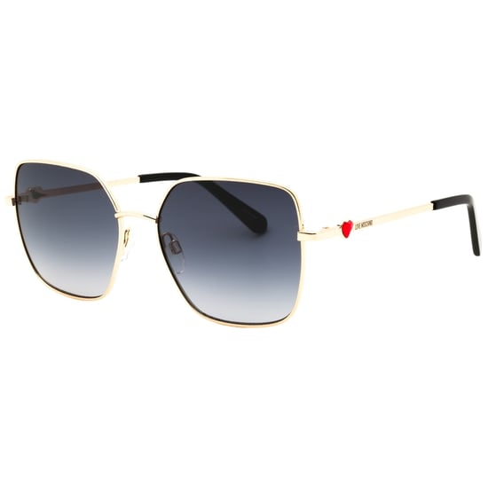 Moschino Sonnenbrille In Roségold Mit Kleinem Herzdetail - Image 2