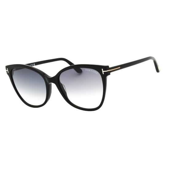 Tom Ford Ani Glänzende Schwarze Sonnenbrille - Image 2
