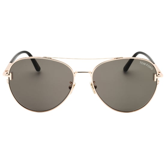Tom Ford Sonnenbrille In Glänzendem Roségold Mit Rauchfarbenen Gläsern - Image 1