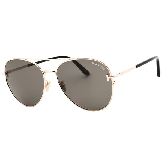Tom Ford Sonnenbrille In Glänzendem Roségold Mit Rauchfarbenen Gläsern - Image 2