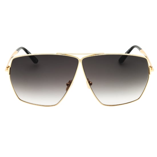 Tom Ford Stella Sonnenbrille In Glänzendem, Tiefem Gold - Image 1