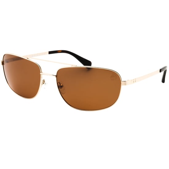 Timberland Sonnenbrille Mit Braunen Polarisierten Gläsern Und Goldener Optik - Image 2