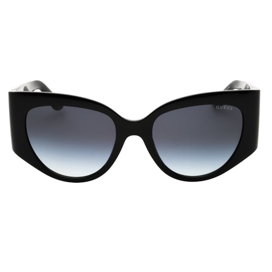 Glänzende Schwarze Ovale Sonnenbrille Von Guess - Image 1