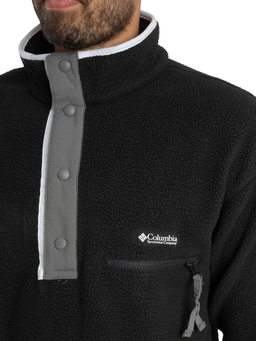 Columbia Helvetia II Half Snap Fleece, Schwarz - Image 4