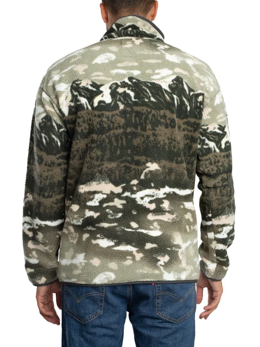 Columbia Helvetia II Fleece Mit Halblangem Druckknopf, Grün - Image 3