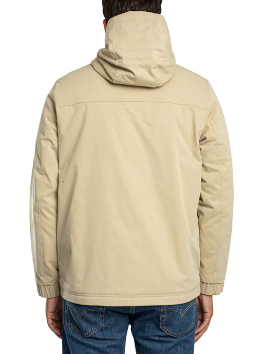 Jack & Jones Wolf Parka Jacke, Beige - Image 3