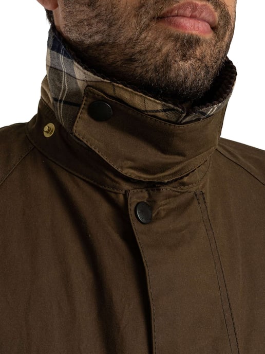 Barbour Icons Transport Wachsjacke, Braun - Image 6