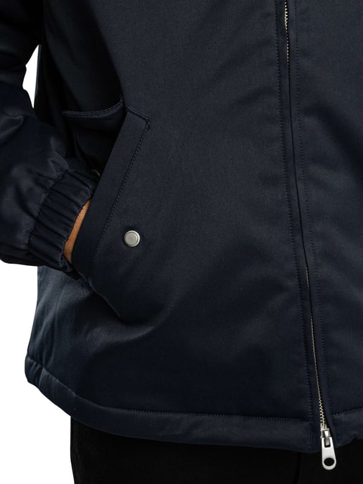 Lyle & Scott Wattierte Jacke Mit Kapuze Und Reißverschluss, Blau - Image 4