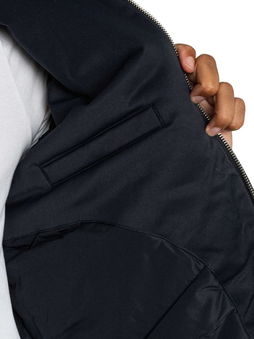 Lyle & Scott Wattierte Jacke Mit Kapuze Und Reißverschluss, Blau - Image 6