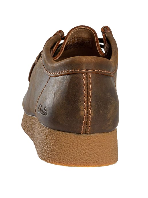 Clarks Wallabee EVO Lederschuhe, Braun - Image 5
