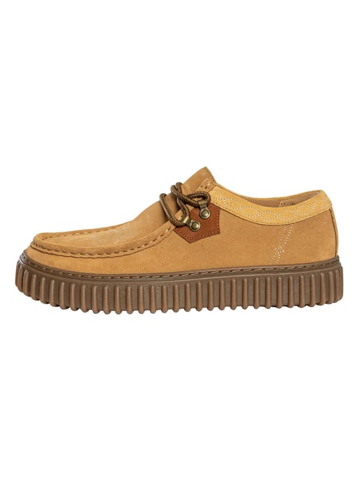 Clarks Torhill Lo Wildlederschuhe, Braun - Image 2