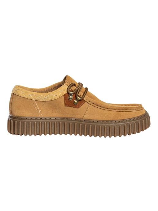 Clarks Torhill Lo Wildlederschuhe, Braun - Image 3