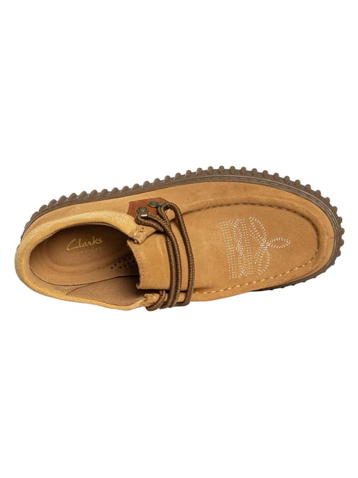 Clarks Torhill Lo Wildlederschuhe, Braun - Image 6