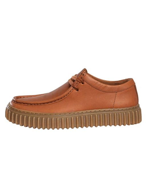 Clarks Torhill Lo Lederschuhe, Braun - Image 2