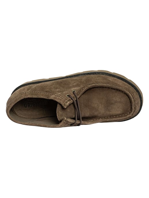 Clarks Originals Meare Walla Wildlederschuhe, Grün - Image 6