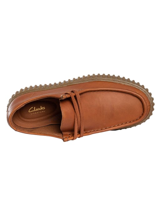 Clarks Torhill Lo Lederschuhe, Braun - Image 6