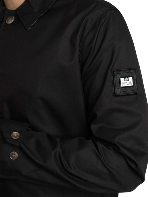 Weekend Offender Whitehouse Mac Jacke, Schwarz - Image 5