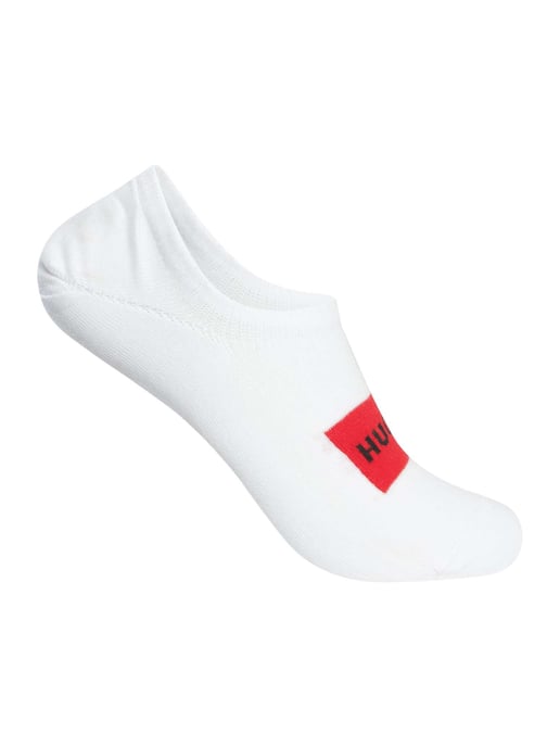 HUGO 3Er-Packung Etiketten-Sneakersocken, Weiß - Image 2