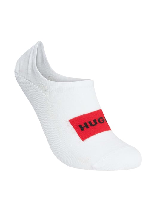 HUGO 3Er-Packung Etiketten-Sneakersocken, Weiß - Image 3
