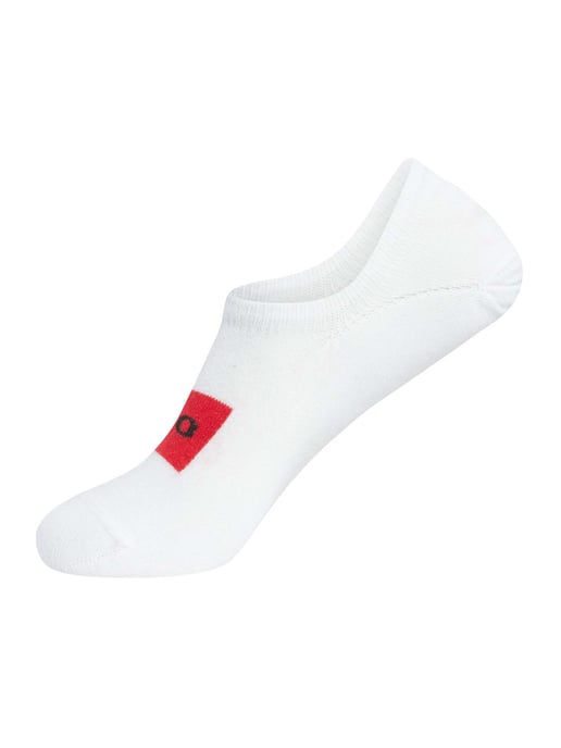 HUGO 3Er-Packung Etiketten-Sneakersocken, Weiß - Image 4