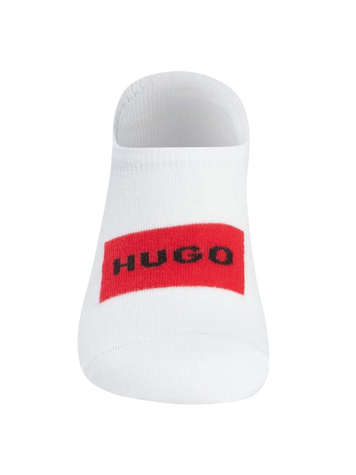 HUGO 3Er-Packung Etiketten-Sneakersocken, Weiß - Image 5