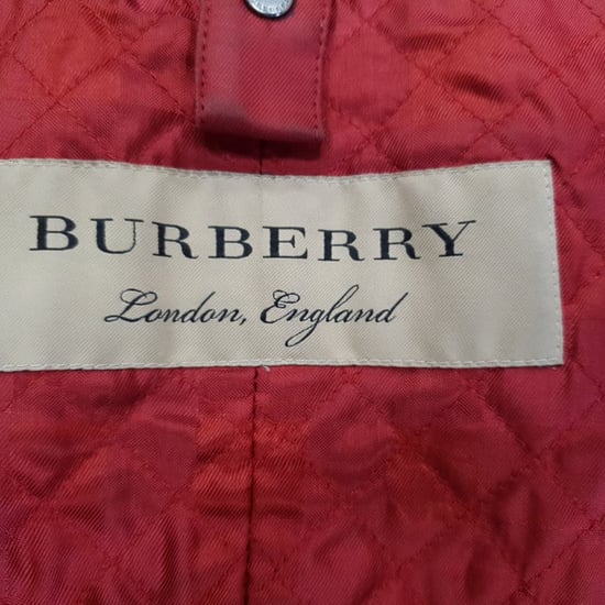 Burberry Steppakzent Bikerjacke aus schwarzem Lammleder - Image 4