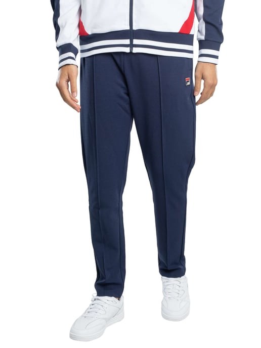 Fila Molveno – Jogginghose Mit Biesenmuster, Blau - Image 1