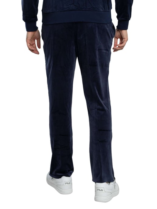 Fila Fio Velour Straight Joggers, Blau - Image 3