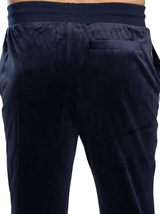 Fila Fio Velour Straight Joggers, Blau - Image 4
