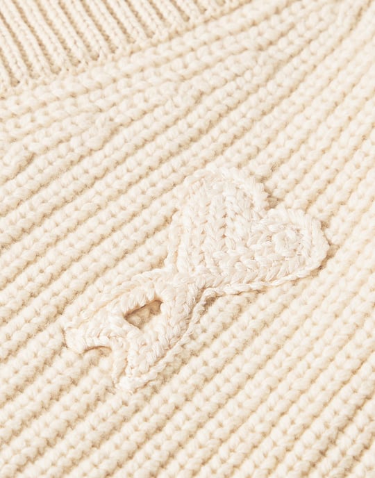 De Coeur Logo V-Ausschnitt Pullover - Image 5