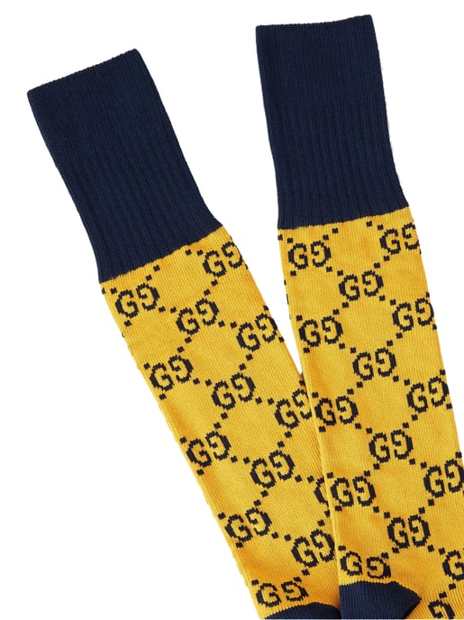 Lange Socken mit Monogramm-Logo - Image 2