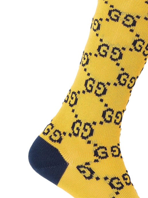 Lange Socken mit Monogramm-Logo - Image 3