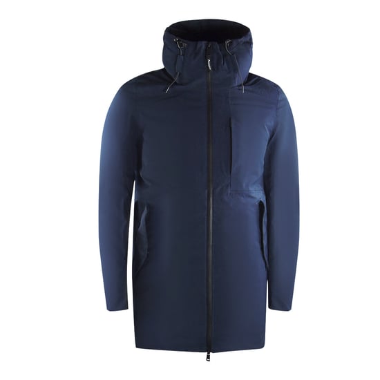 Aquascutum Active 3-way Parka Marineblaue Daunenparkajacke - Image 3