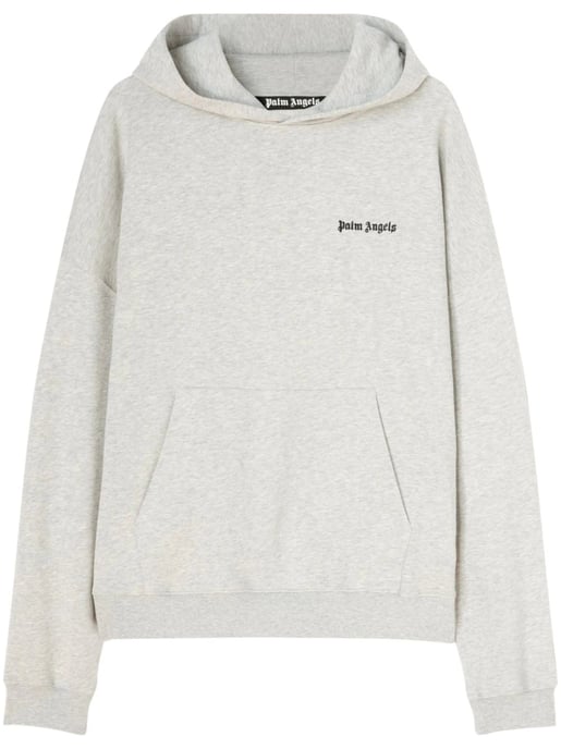 Kapuzenpullover mit aufgesticktem Logo von Palm Angels in Grau - Image 1